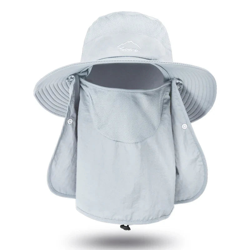 Death Valley Ghostshade – Tactical Fisherman’s Sun Hat with Face Shield and Breathable Dome