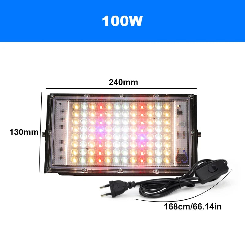 Photosynthesis Overlord: The 50W-150W LED Grow Light That Turns Plants Into Beasts