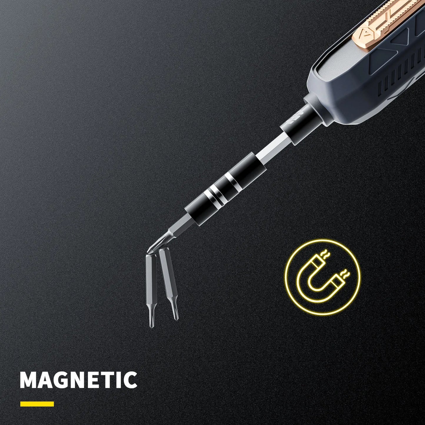 Galacok 180X Tactical Precision Driver Vault – Magnetic Micro Drill Kit for Electronics, Eyewear & Mobile Repairs | Chrome-Vanadium Alloy Steel | Pro Storage Case Included