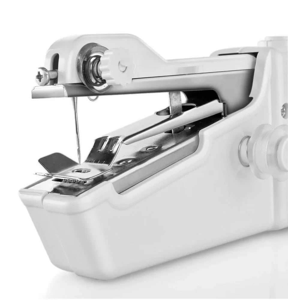 Lizard Vigilante Handheld Mini Sewing Machine – Portable Manual Stitcher for Quick Repairs, Travel & DIY Needlework
