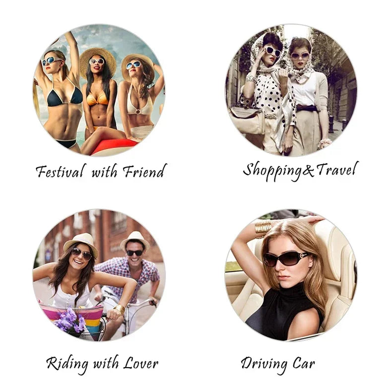 DEATHEYES KP1828 – Oversized Metal Gradient Sunglasses for Men | GTA Getaway Edition UV400 Shades