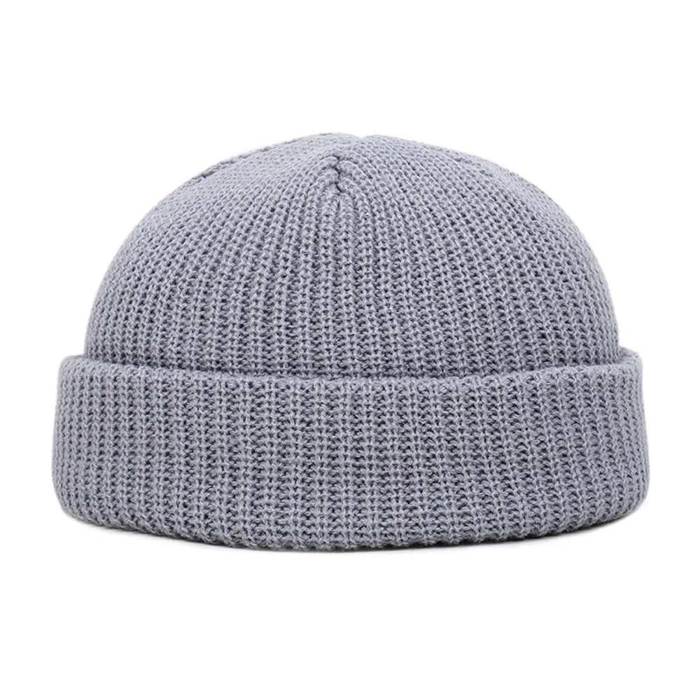 Winter Warm Beanies – Casual Short Thread Hip Hop Hat for Men and Women