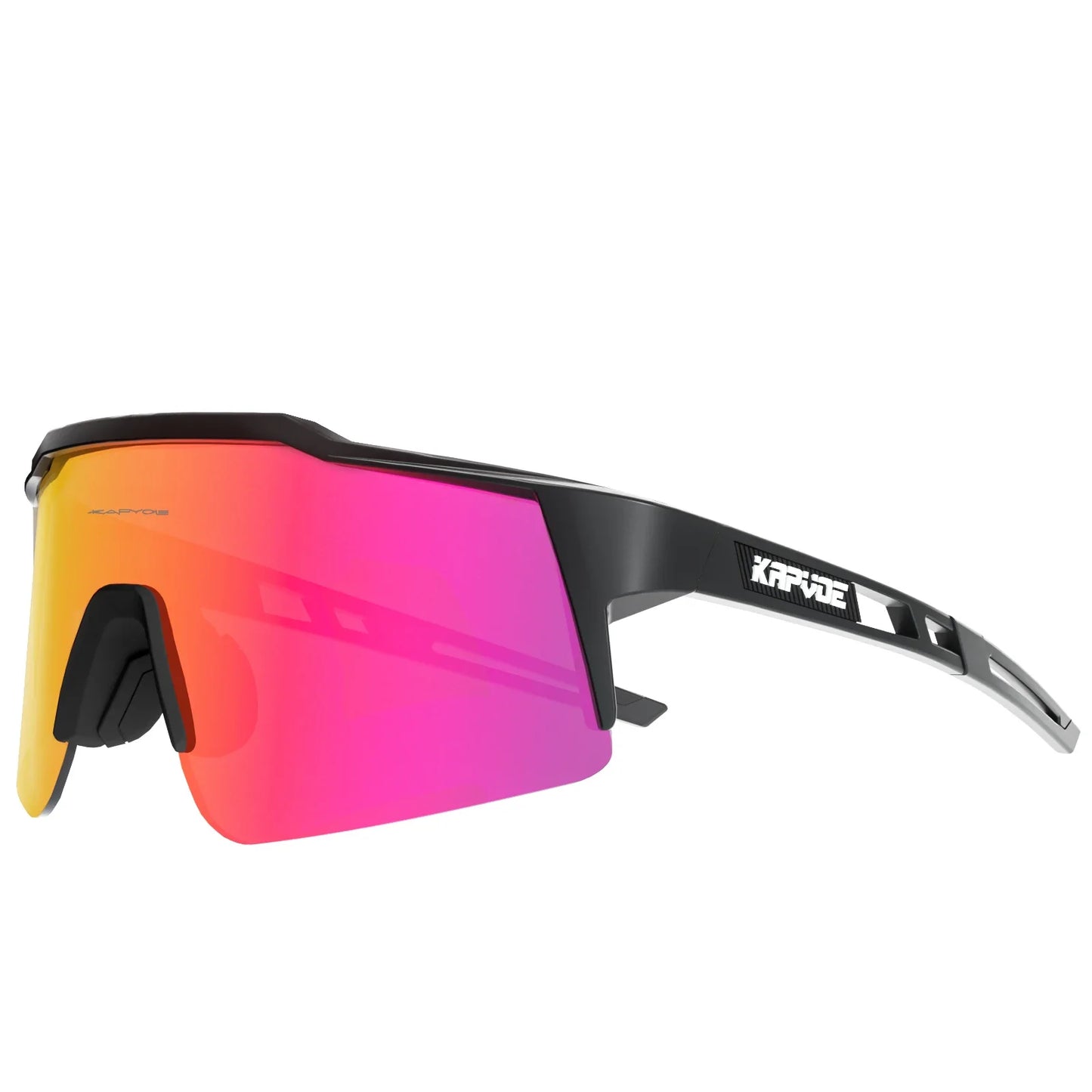 Purple Afterburn Y2K Street-Racer Sunglasses – UV400 Shield for Cyclists, Gamers, Rebels & Headliners