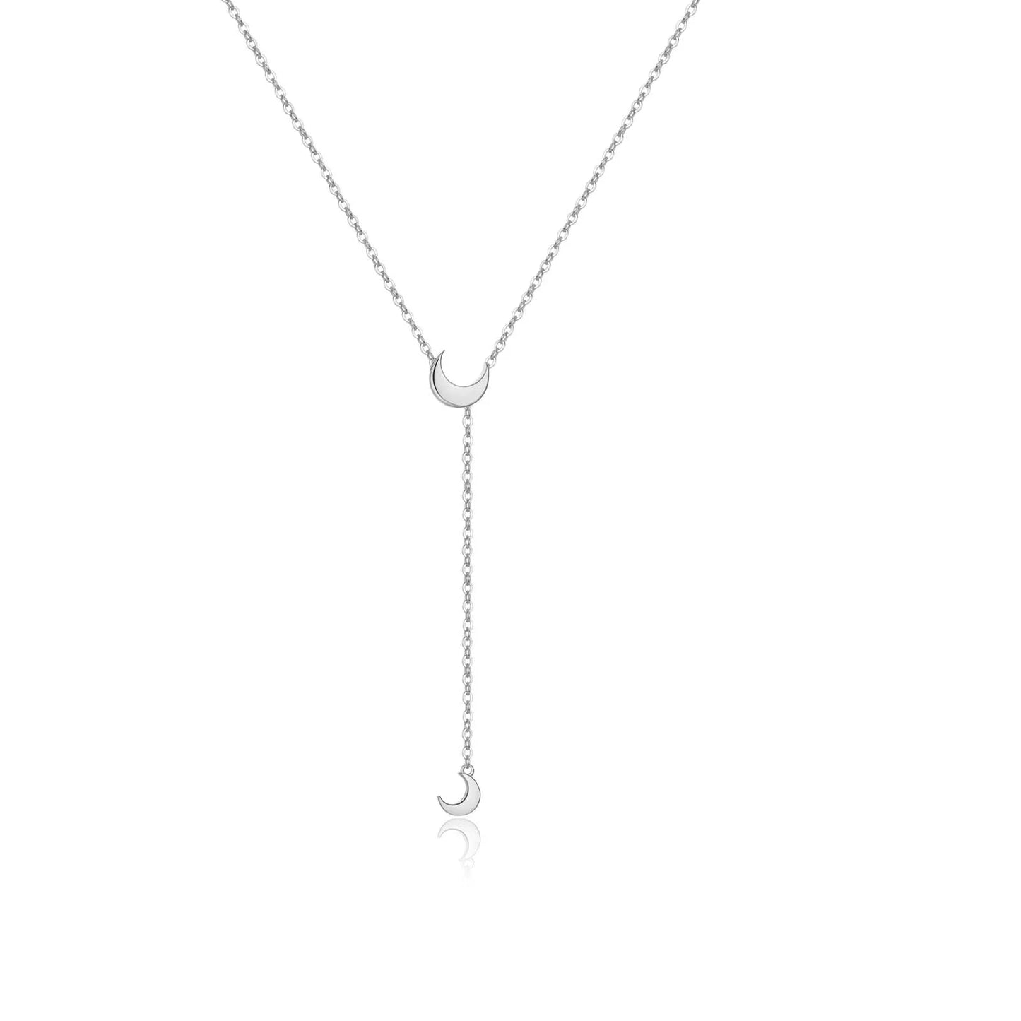 ANDYWEN 925 Sterling Silver Heart Pendant Necklace – Adjustable Snake Chain Charm for Women