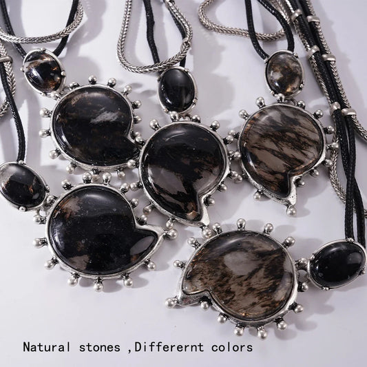 2025 RIOT LINKS – Double-Layer Punk Pendant Necklace for Rule Breakers & Heart Takers