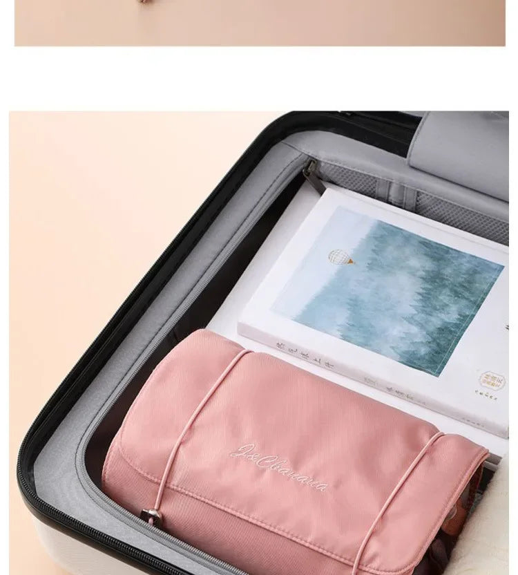 Bag of Holding: Ultra-Clever Travel Cosmetic Case for Women | Zippered Makeup & Toiletry Vault for Organized Queens