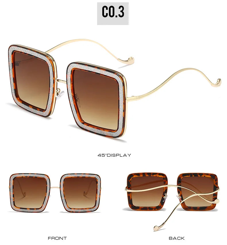 Glitter Vortex Shades – Rockstar Ice-Out Sunglasses for Unapologetic Legends