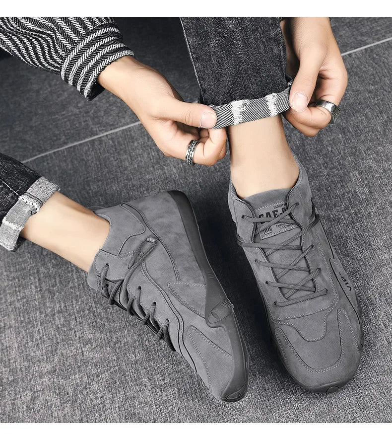 Khaki Riot: Qaawal Combat-Ready Ankle Kicks – Lace-Up Street Boots for Rock-Hardened Casuals