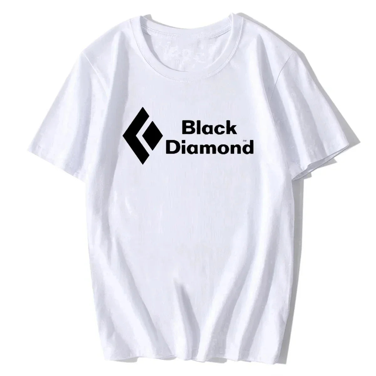 BLACK DIAMOND Skiing Climbing Graphic T-Shirt – Casual Streetwear for the Adventurous Man