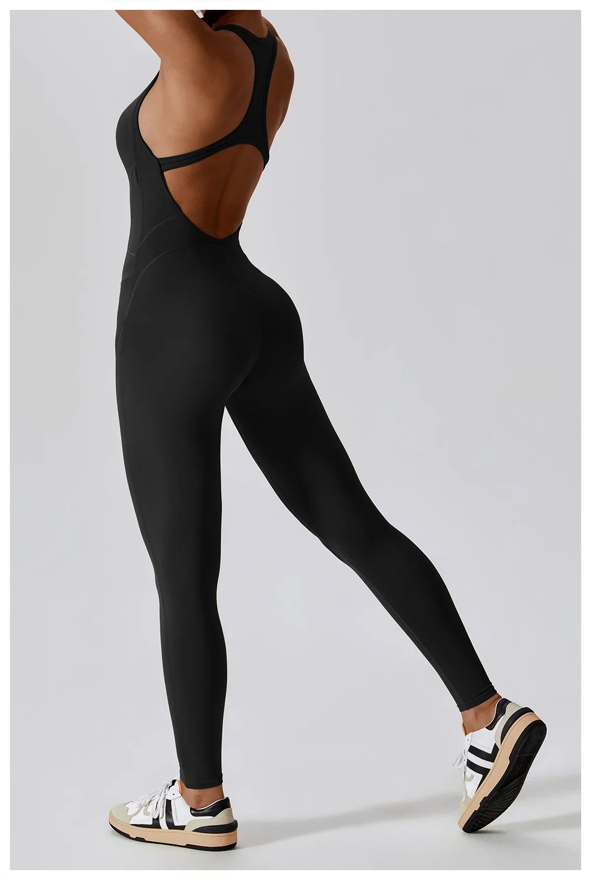 Seamless Yoga Jumpsuit - All-in-One Workout Outfit for Women