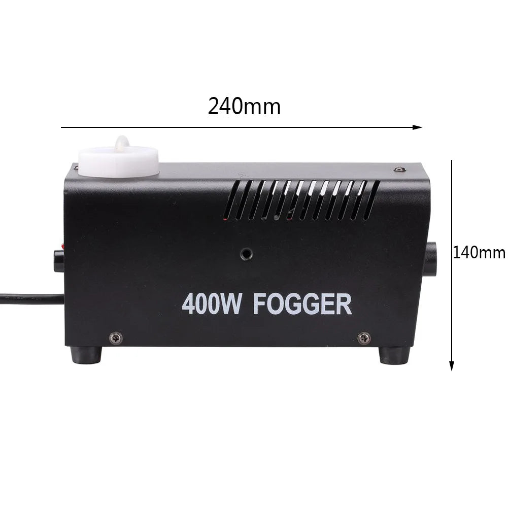 THRASH FOGGER 400 – Heavy Fog Mini Smoke Machine for KTV, Parties, Metal Gigs & Wedding Mayhem (US/UK/AU Plug)