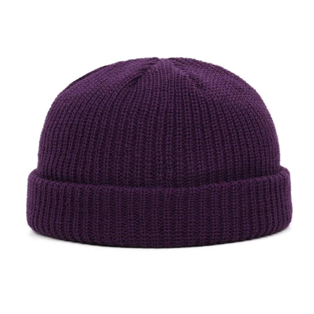 Winter Warm Beanies – Casual Short Thread Hip Hop Hat for Men and Women