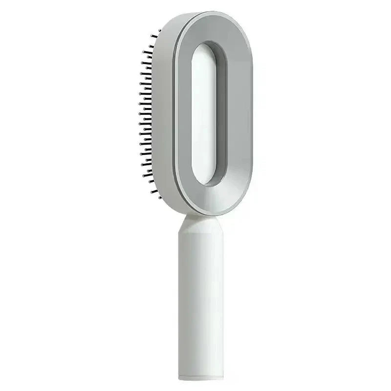 The Reckless Comb: One-Click Clean, Scalp-Slaying Air Cushion Hairbrush for Hardcore Hair Rebels