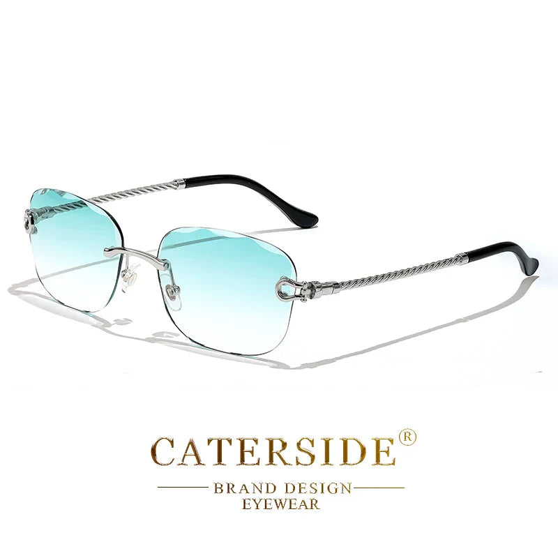 Rimcutter Royale Caterside Retro Gradient Sunglasses – Blade Lens Street Icon Shades
