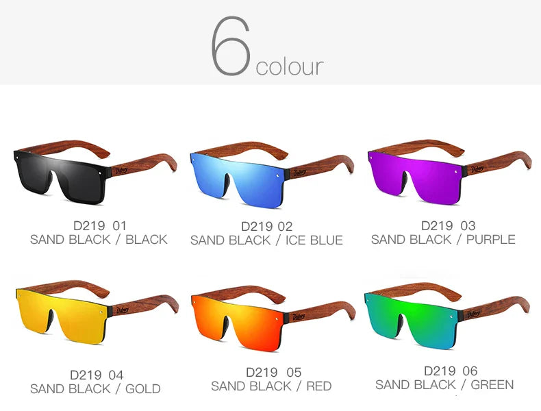Dubery Natural Wooden Polarized Sunglasses – Boundless Vintage Men’s Shades
