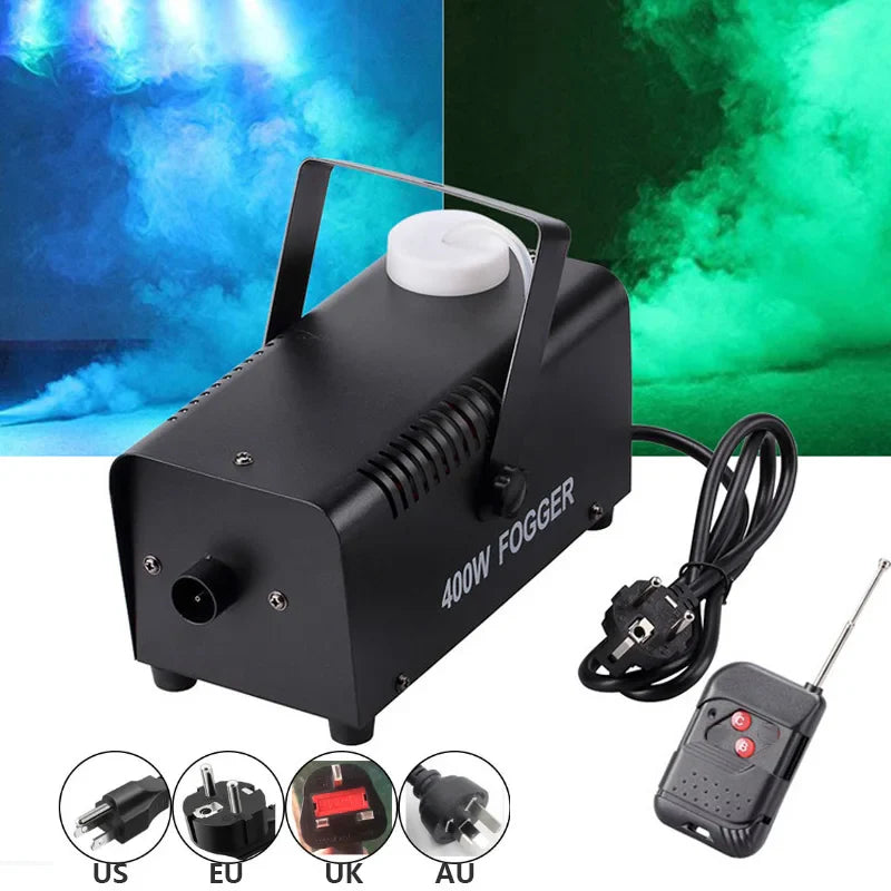 THRASH FOGGER 400 – Heavy Fog Mini Smoke Machine for KTV, Parties, Metal Gigs & Wedding Mayhem (US/UK/AU Plug)