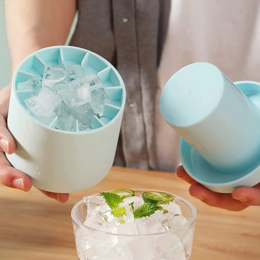 "Skull-Chillin’ Bullet Bucket" – Silicone Ice Cube Reactor for Whiskey, Cocktails, and Summer Mayhem