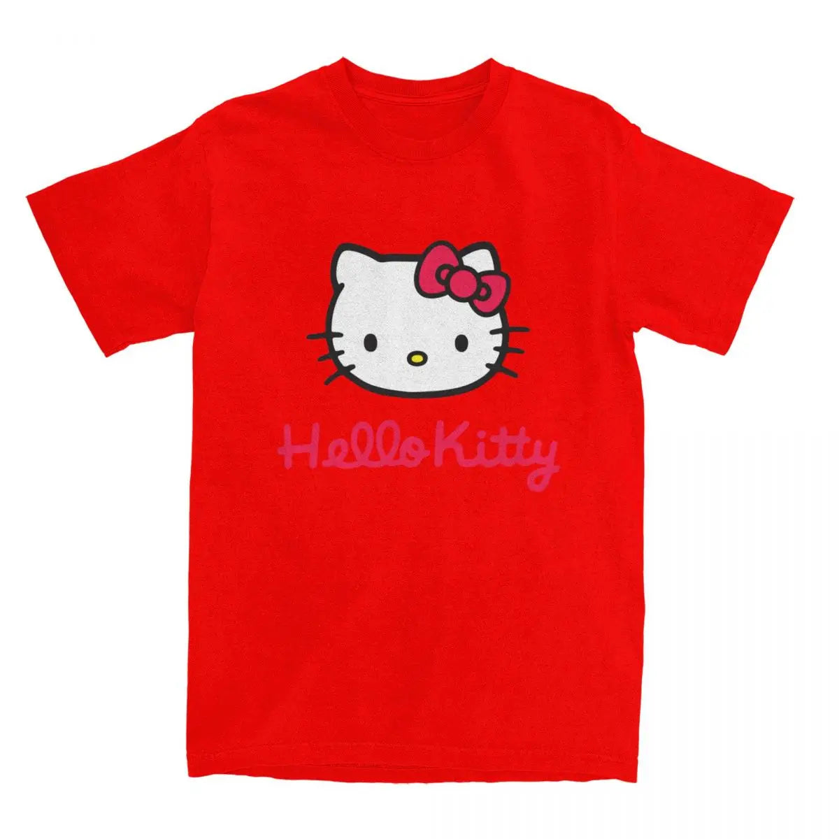 Hello Kitty Vintage T-Shirt for Men & Women - Cotton All-Season Casual Tee