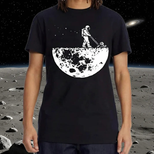 Lunar Cleaner Cotton Graphic Tee For Men – High Quality Casual Hip Hop O-Neck Summer T-Shirt
