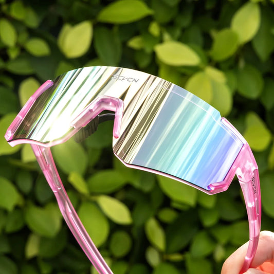 SCVCN Fashion Street Sunglasses for Men Sport Y2K Cycling Glasses MTB Bike Bicycle Camping Golf UV400 Glasses Women Baseball