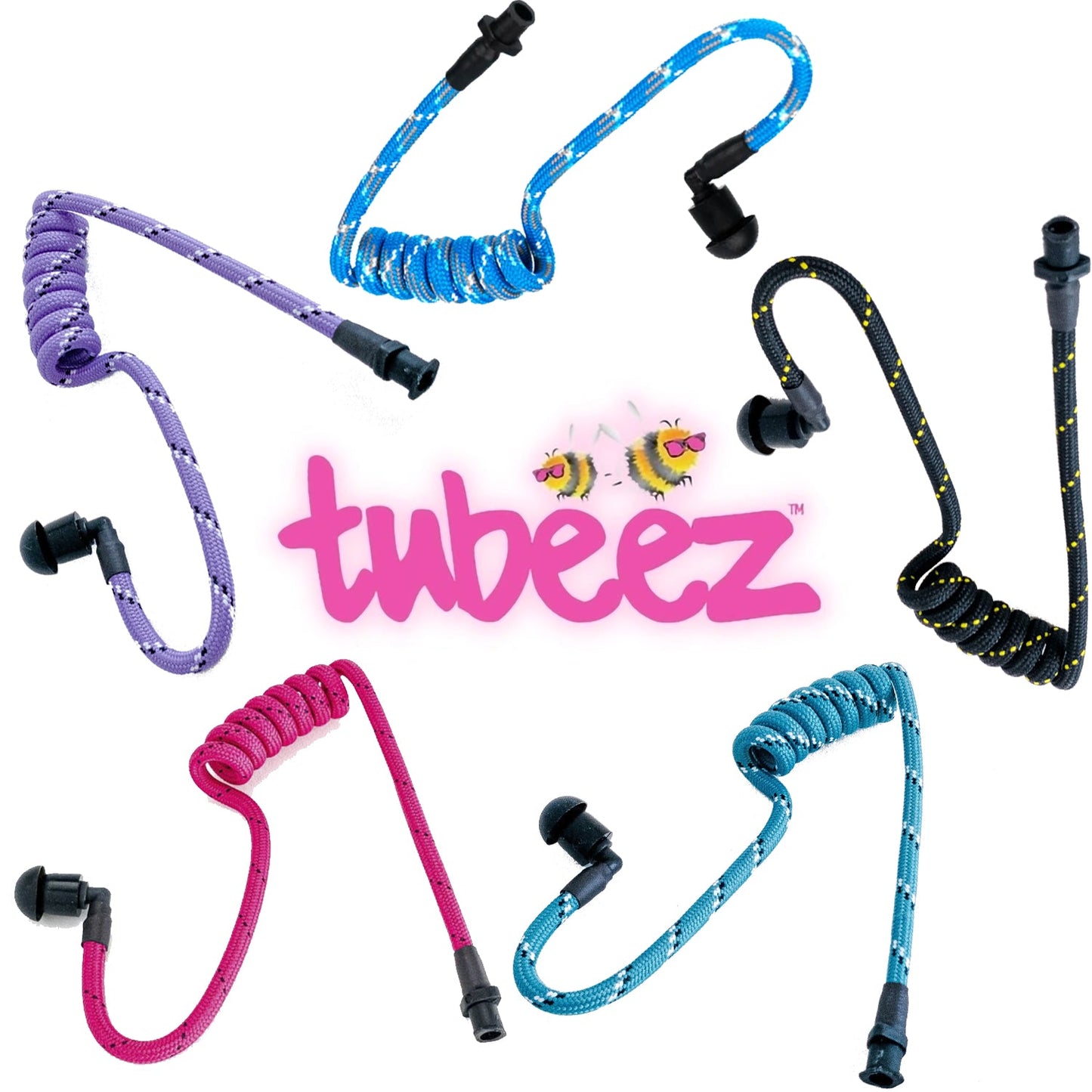 Tubeez - Stylish Acoustical Surveillance Tube for Walkie Talkies (Various Colors)