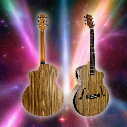 Jazz Riot 41" Handmade Acoustic Guitar – Folk Weaponry for the Rock-Hungry Soul