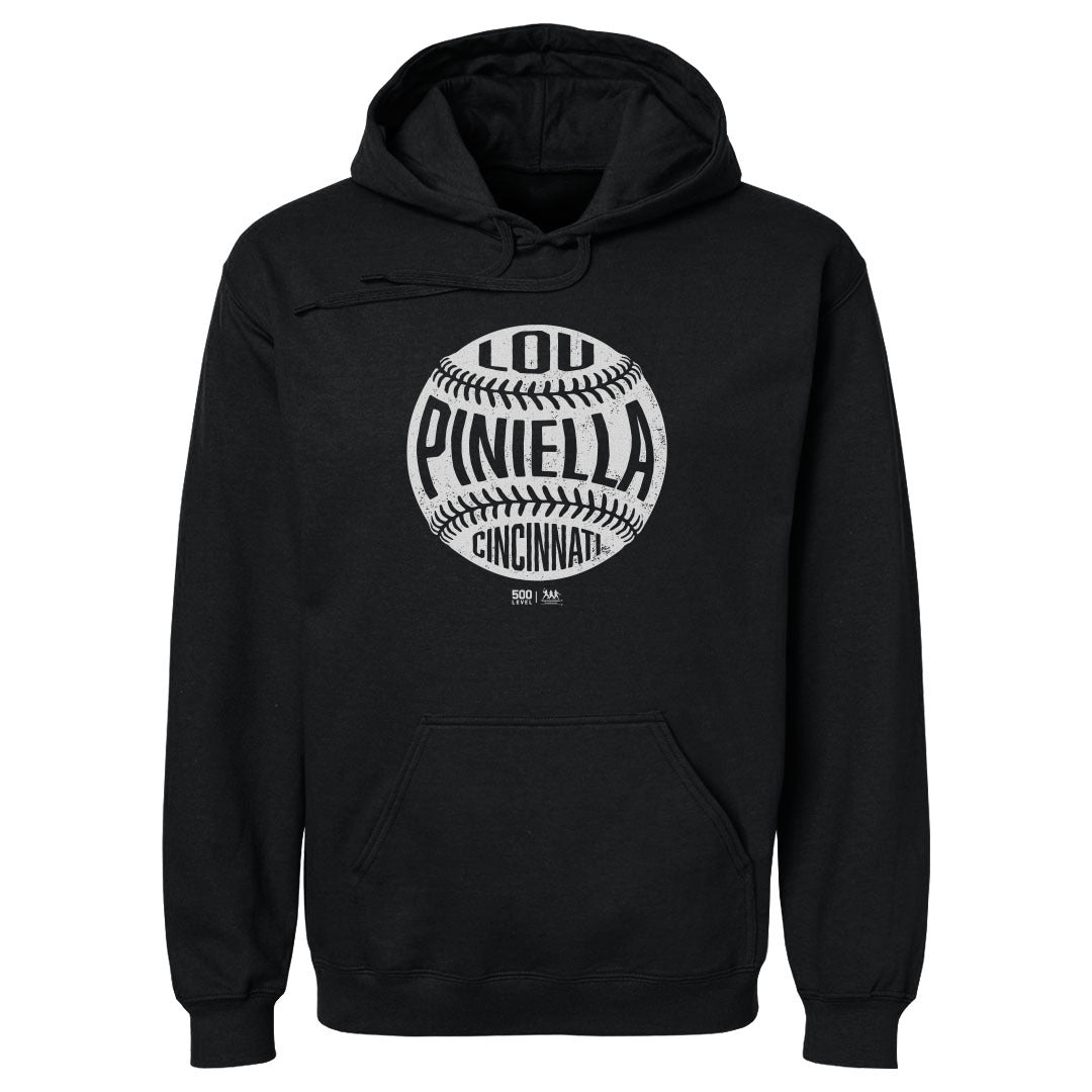 Lou Piniella Cincinnati Vintage Baseball WHT