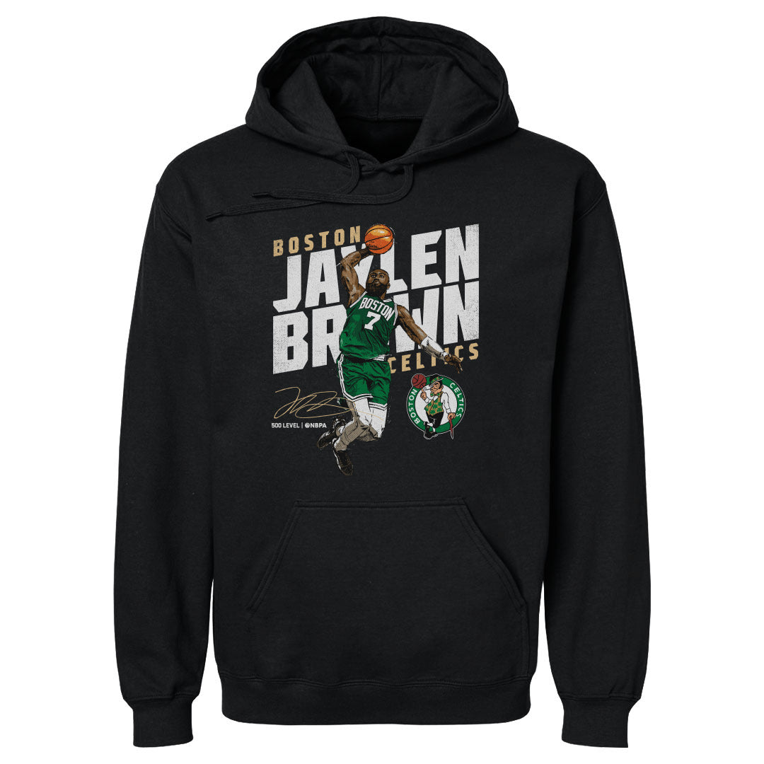 Jaylen Brown Boston Celtics Slant WHT
