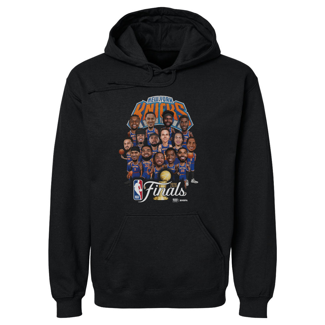 New York Knicks NBA Finals 2026 Caricature WHT