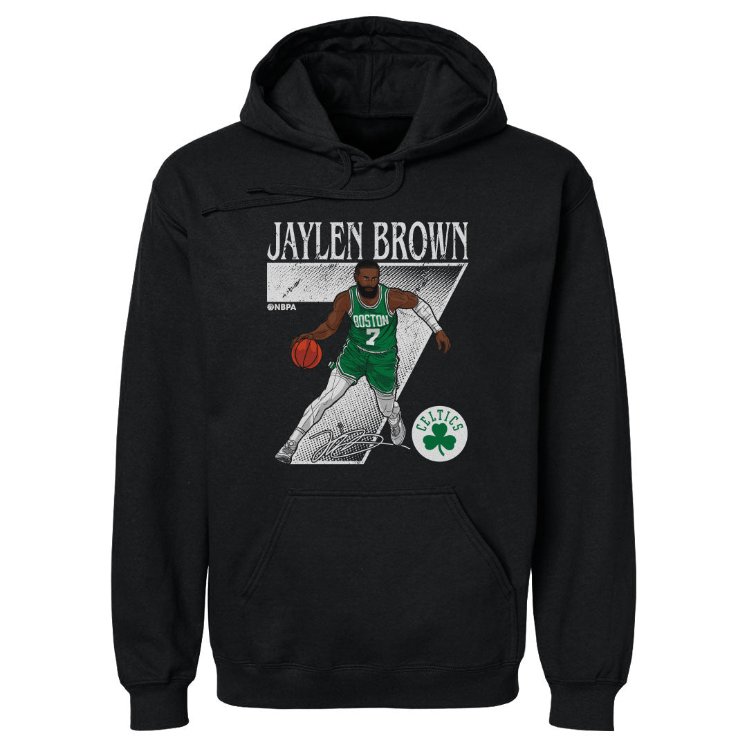 Jaylen Brown Boston Celtics Number WHT