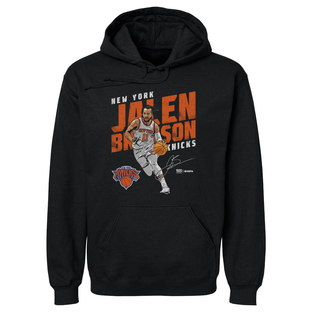 Jalen Brunson New York Knicks Slant WHT