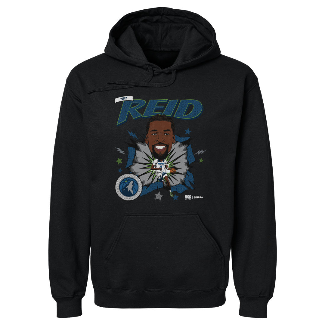 Naz Reid Minnesota Timberwolves Caricature WHT