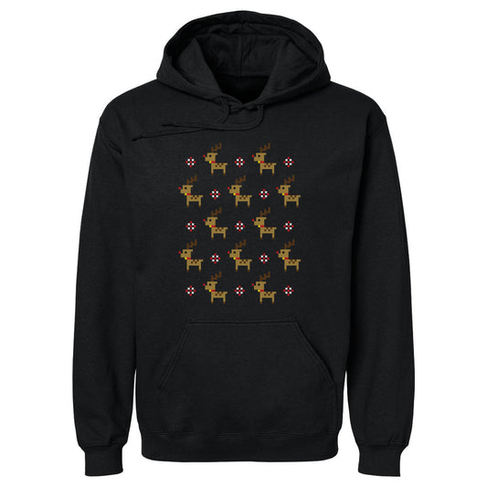 Christmas 8-bit Reindeer WHT