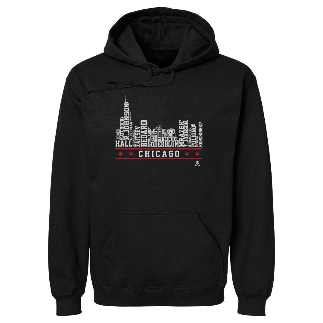 Chicago Hockey Roster Skyline 23 WHT