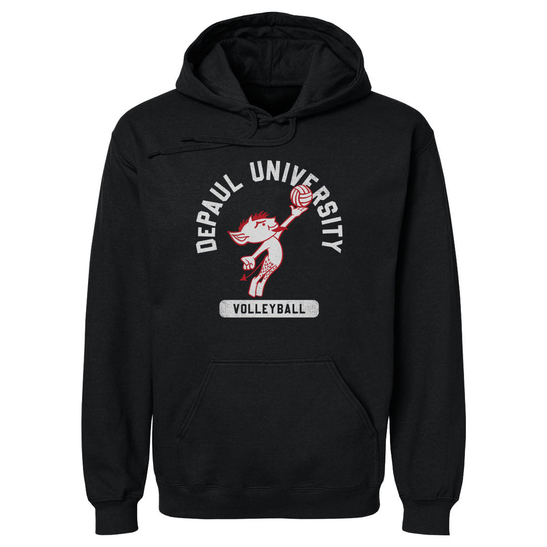 DePaul Blue Demons Billy Volleyball WHT