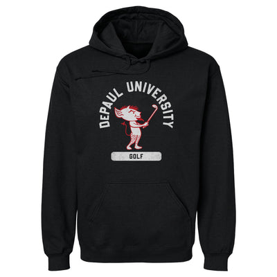 DePaul Blue Demons Mascot Golf WHT