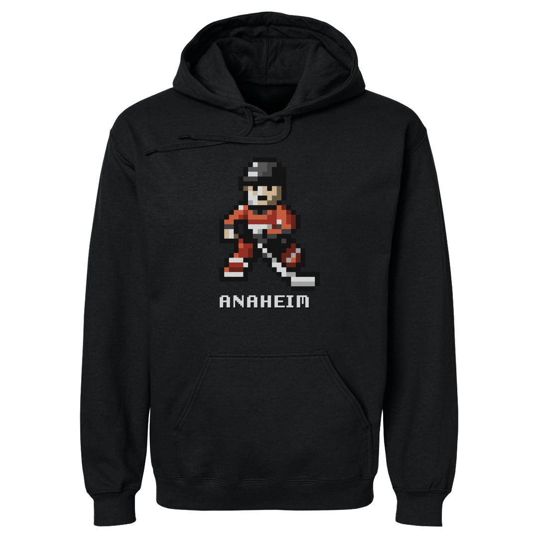 Anaheim Hockey 8-bit WHT