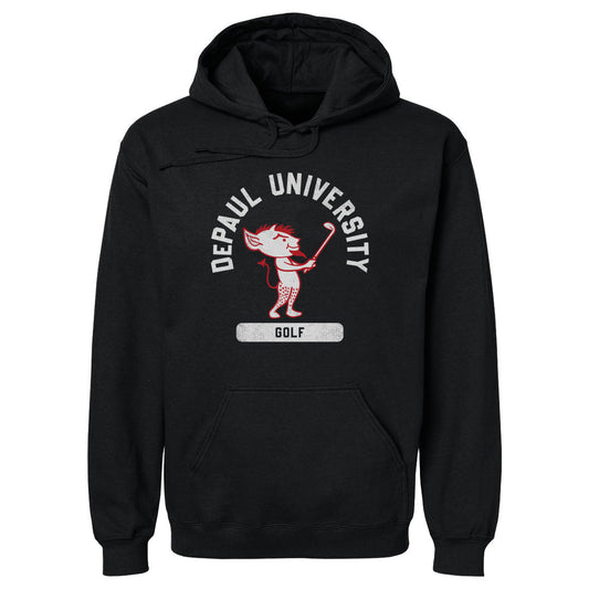 DePaul Blue Demons Mascot Golf WHT