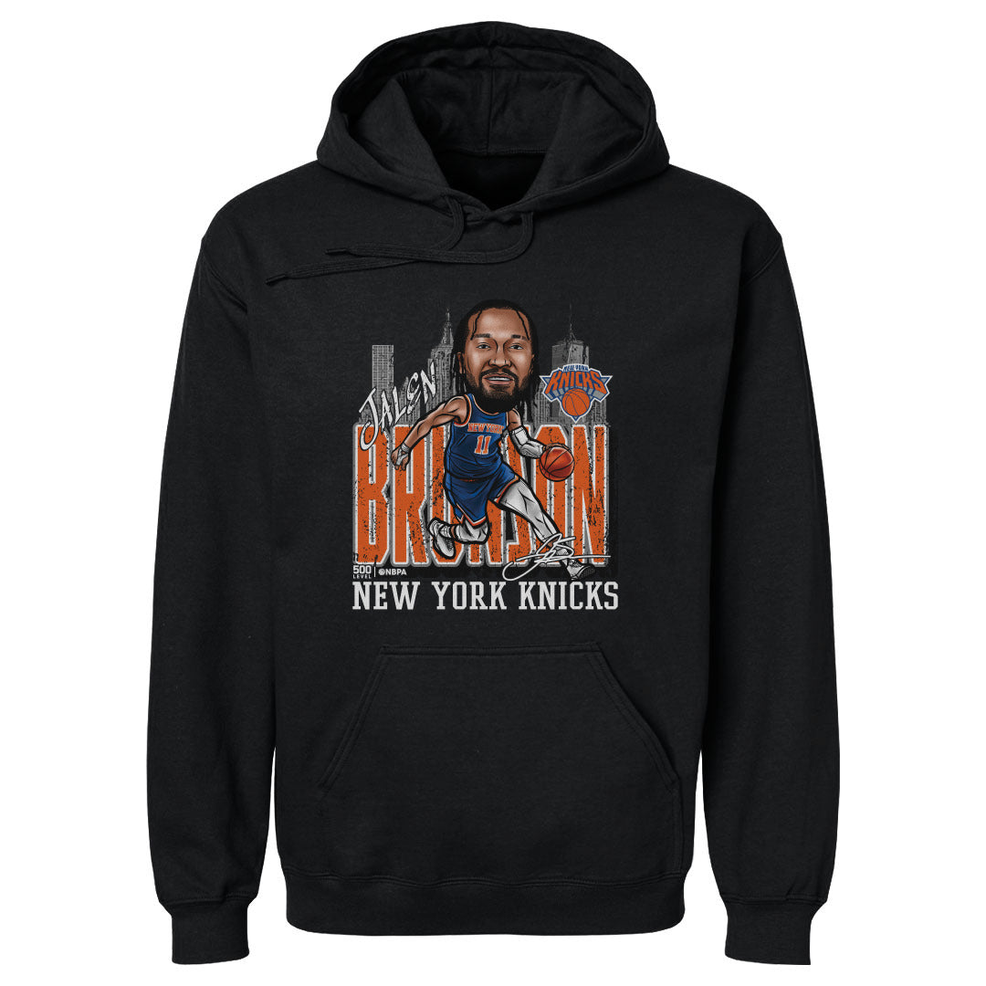 Jalen Brunson New York Knicks Cartoon City Cartoon WHT