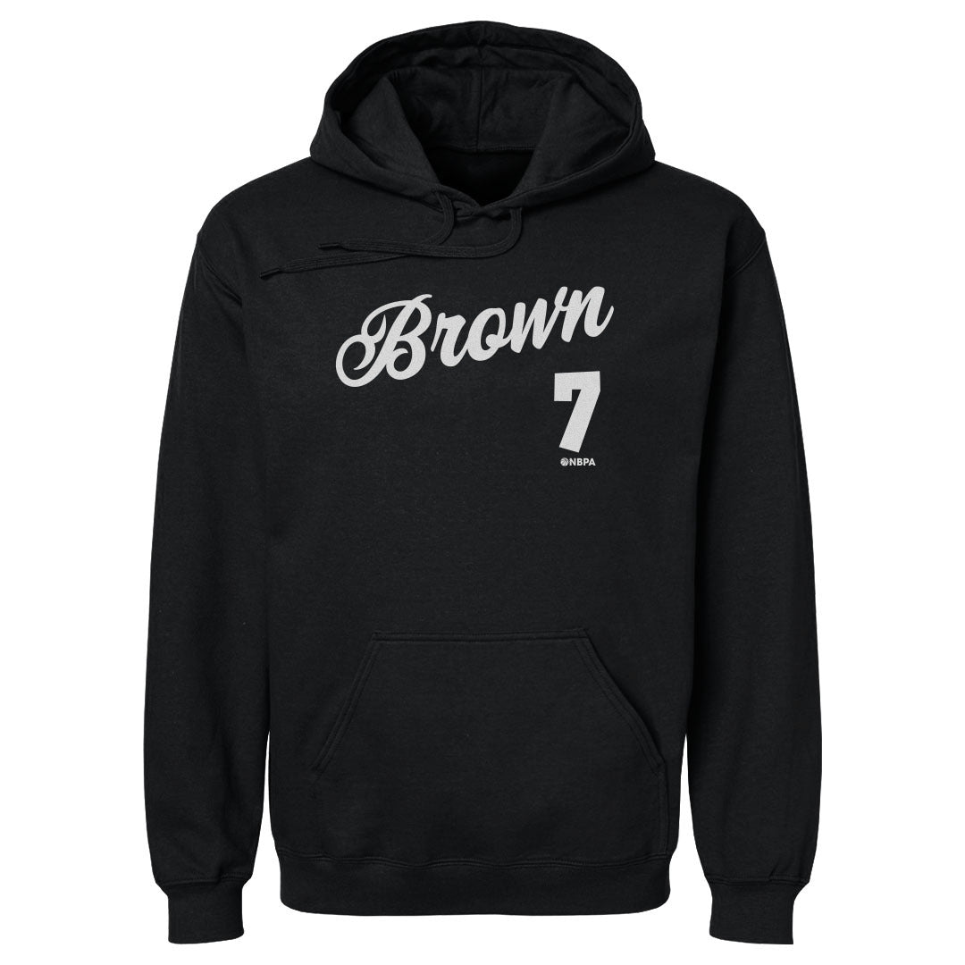 Jaylen Brown Boston Script WHT