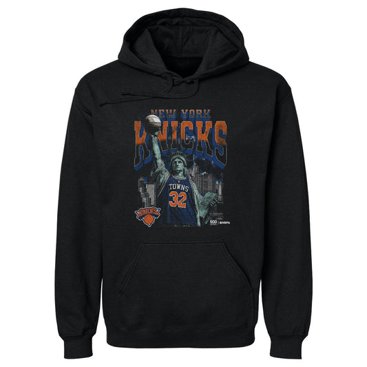 Karl-Anthony Towns New York Knicks Statue Of Liberty WHT