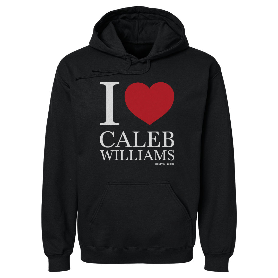 Caleb Williams Chicago I Love WHT