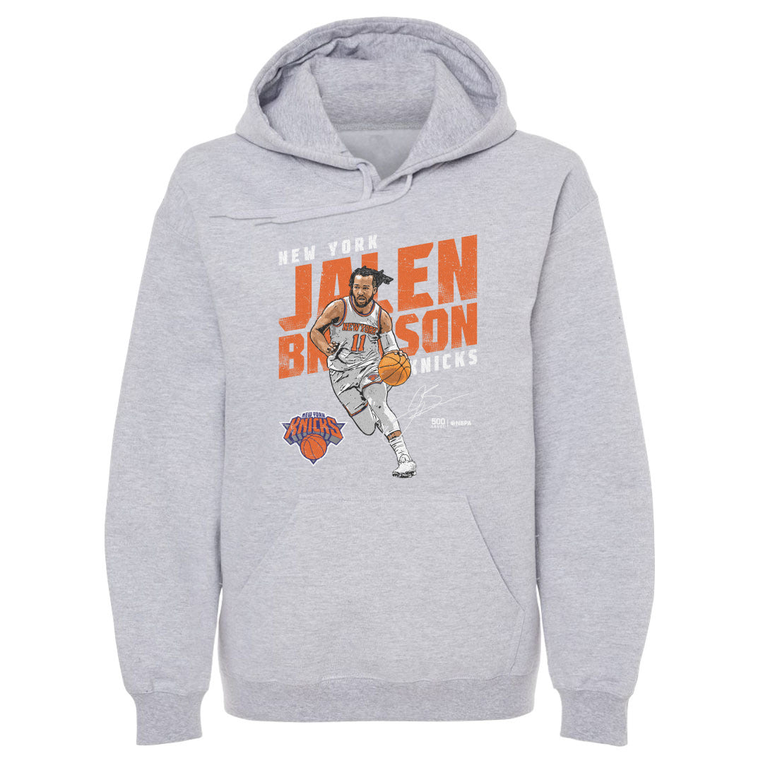 Jalen Brunson New York Knicks Slant WHT