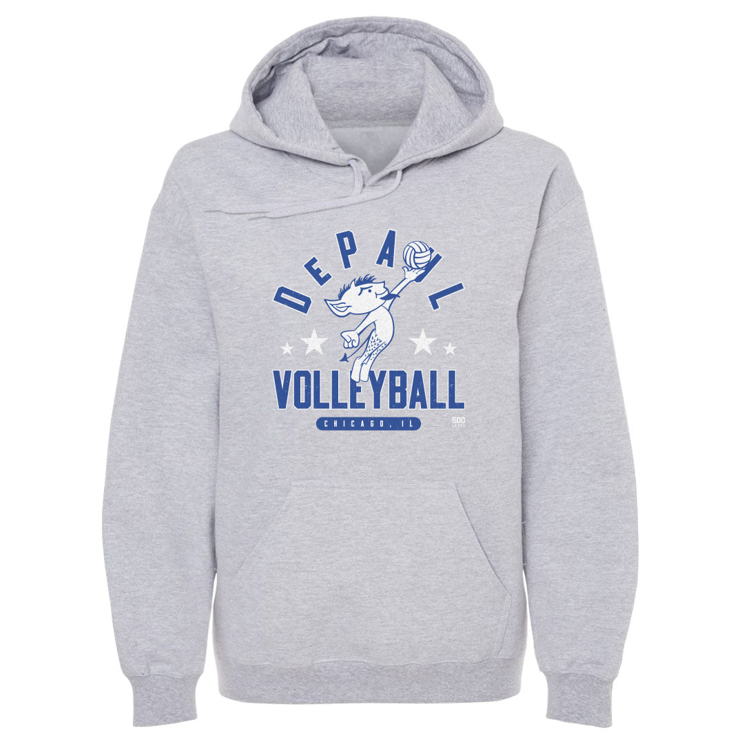 DePaul Blue Demons Vintage Volleyball Blue WHT
