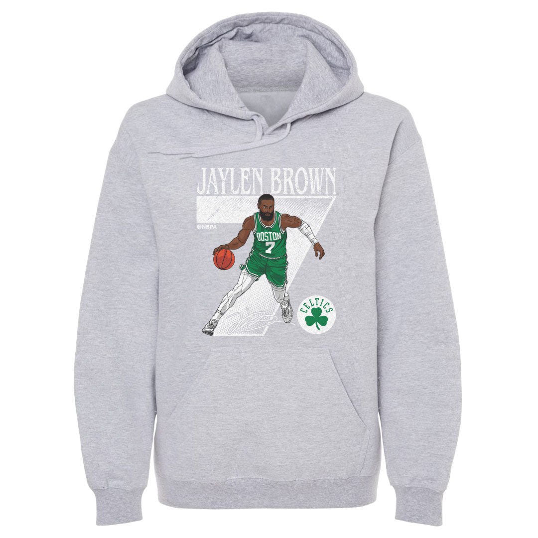 Jaylen Brown Boston Celtics Number WHT