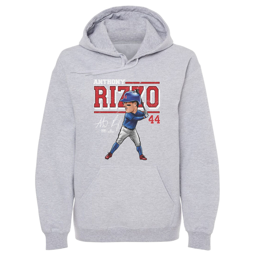 Anthony Rizzo Chicago C Cartoon WHT