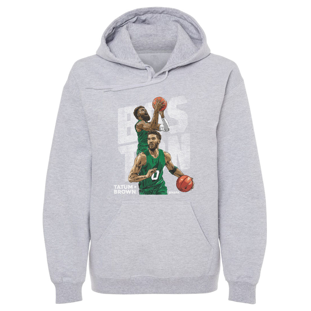 Jayson Tatum & Jaylen Brown Boston Duo WHT