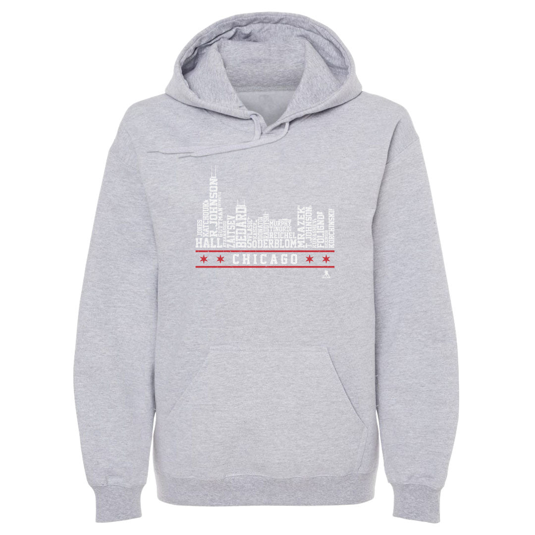 Chicago Hockey Roster Skyline 23 WHT