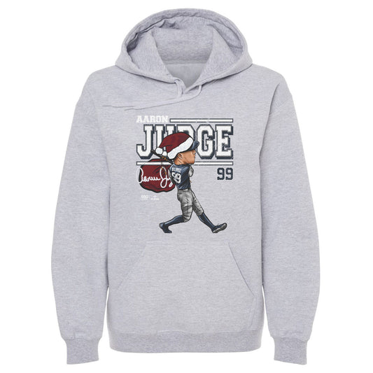 Aaron Judge New York Y Cartoon Santa Hat WHT