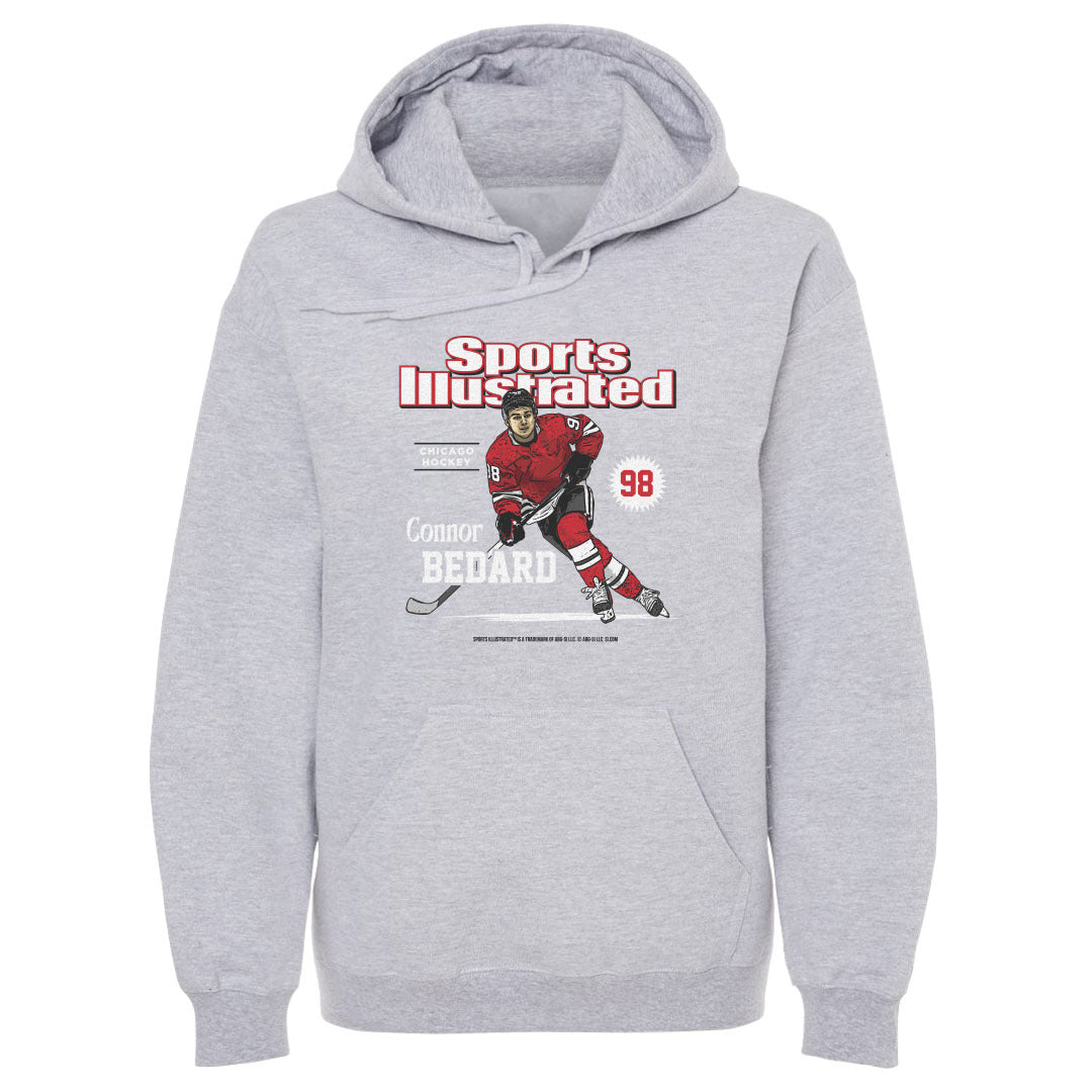 Connor Bedard Sports Illustrated & Chicago Card WHT